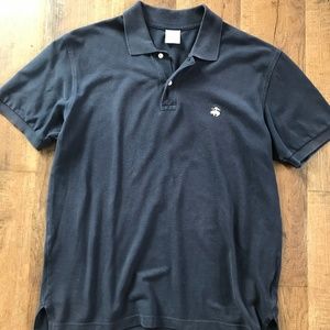 Brooks Brothers 1818 Blue Polo Slim Fit Size L